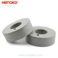 HENGKO Custom 40-50 microns sinterizados aço inoxidável 316L Filtro de gerador de gás hidrogênio